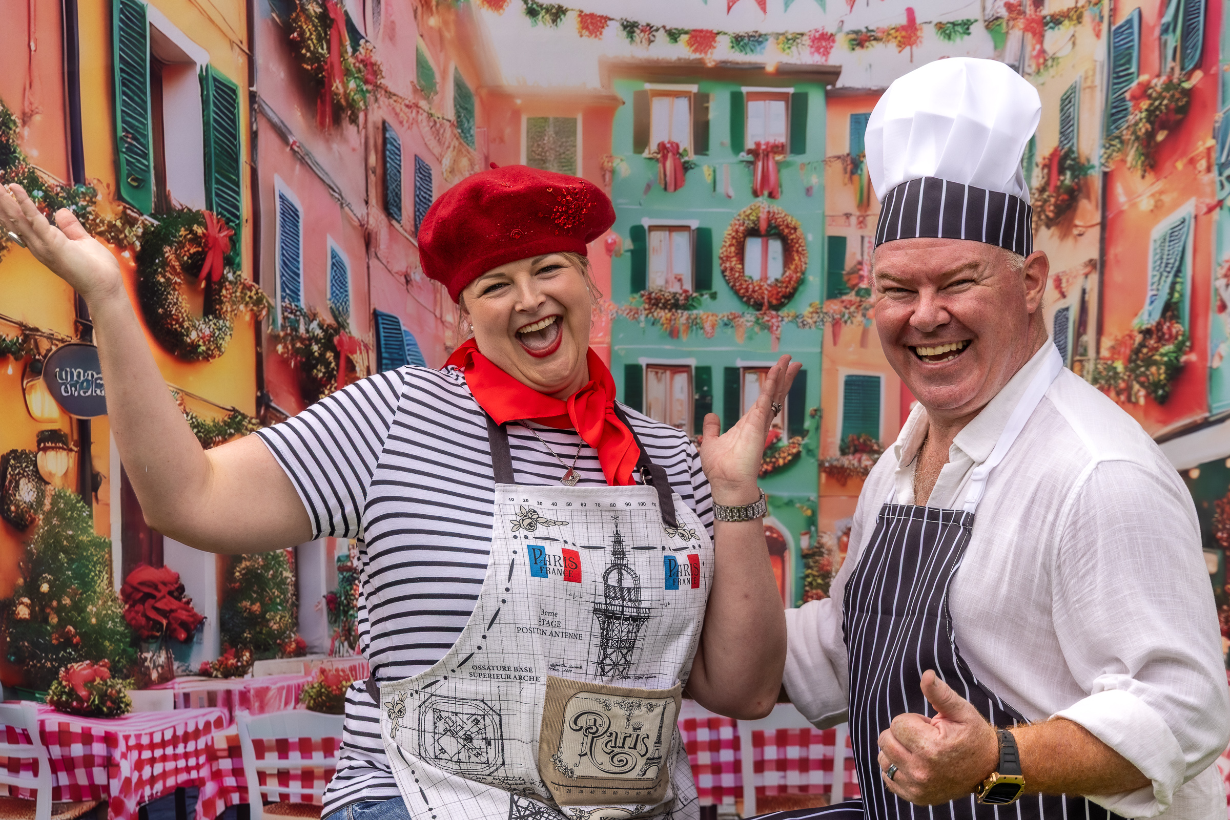 Hawaiian World of Flavours event - food presentation